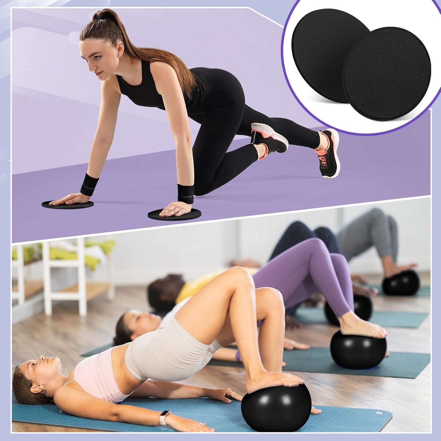 Kit de Fitness Poen 18 Pcs: Anillo, Pelota, Bandas y Más