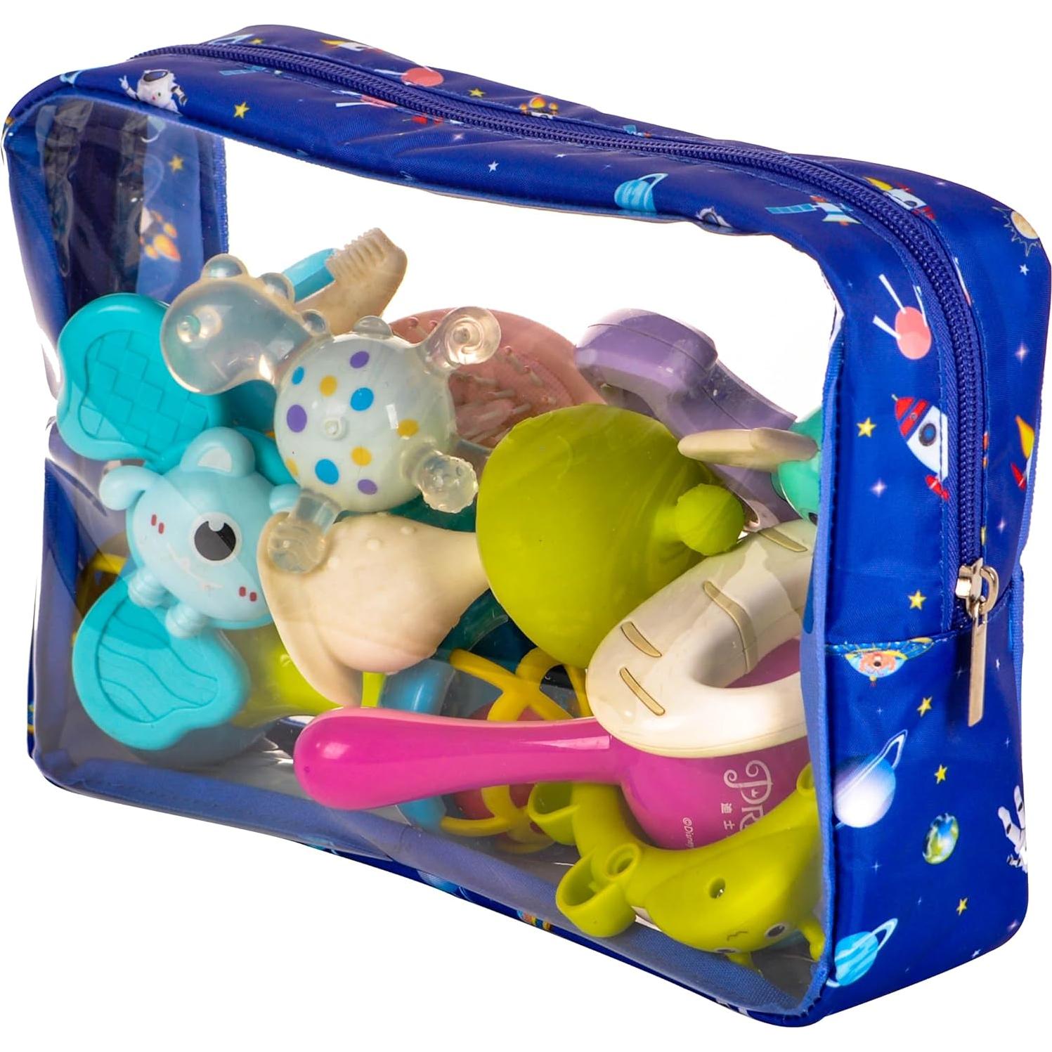 Juego de 5 Organizadores de Pañales TPU Impermeables Astronauta