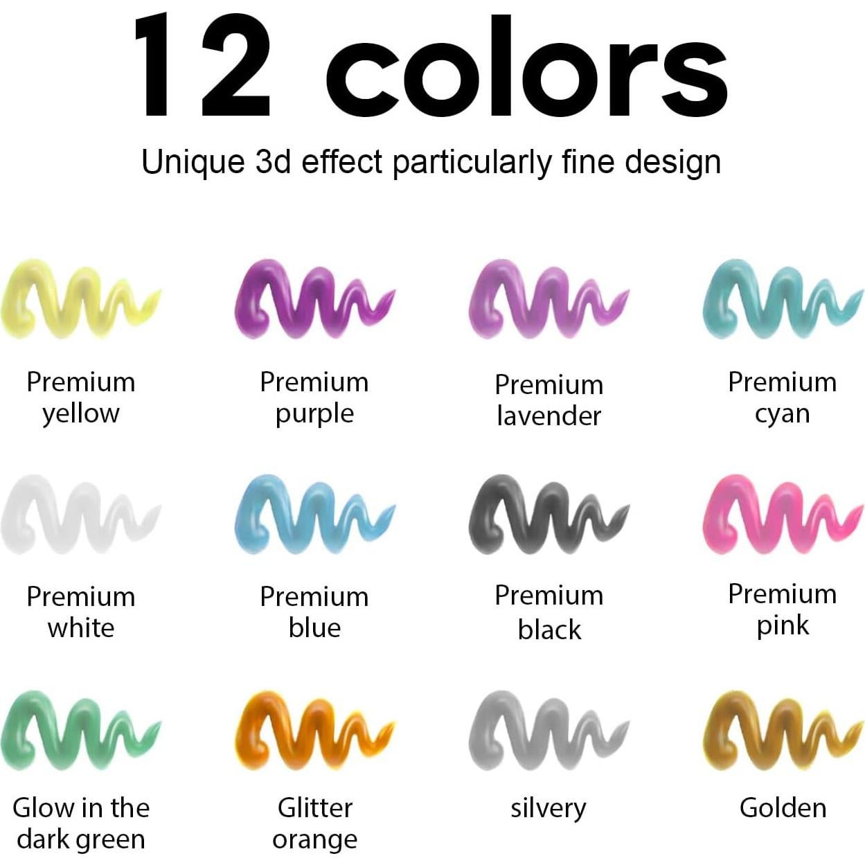 Kit de Pintura para Velas REALART 12 Colores No Tóxicos