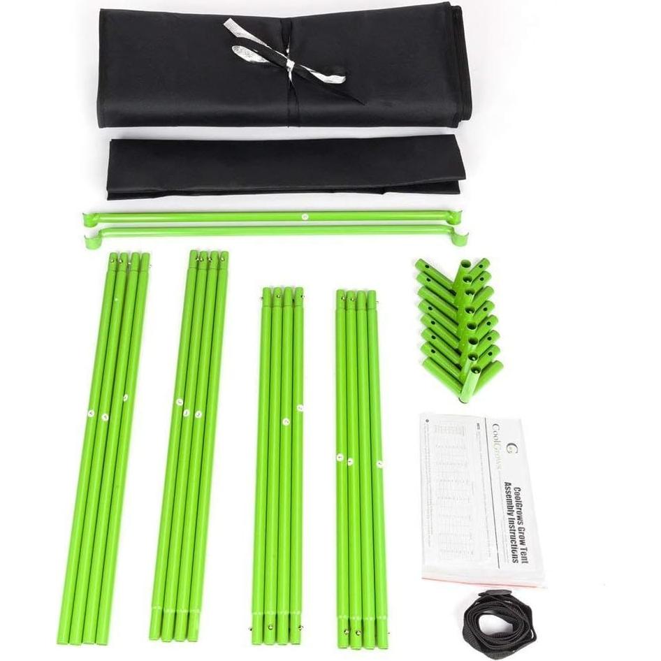 Carpa de Cultivo CoolGrows 61x61x91cm Mylar con Ventana