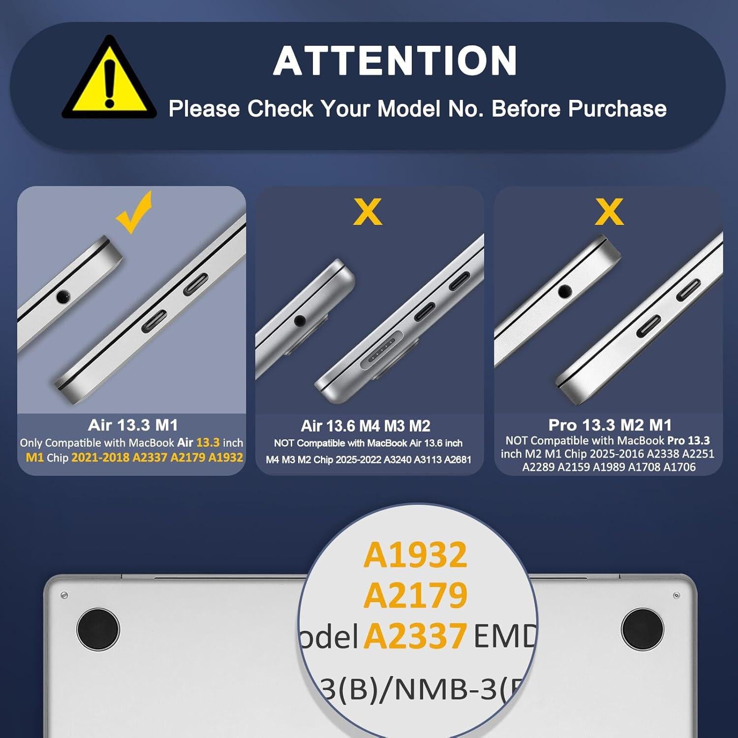 Funda MOSISO para MacBook Air 13" Cuarzo Rosa 5 en 1