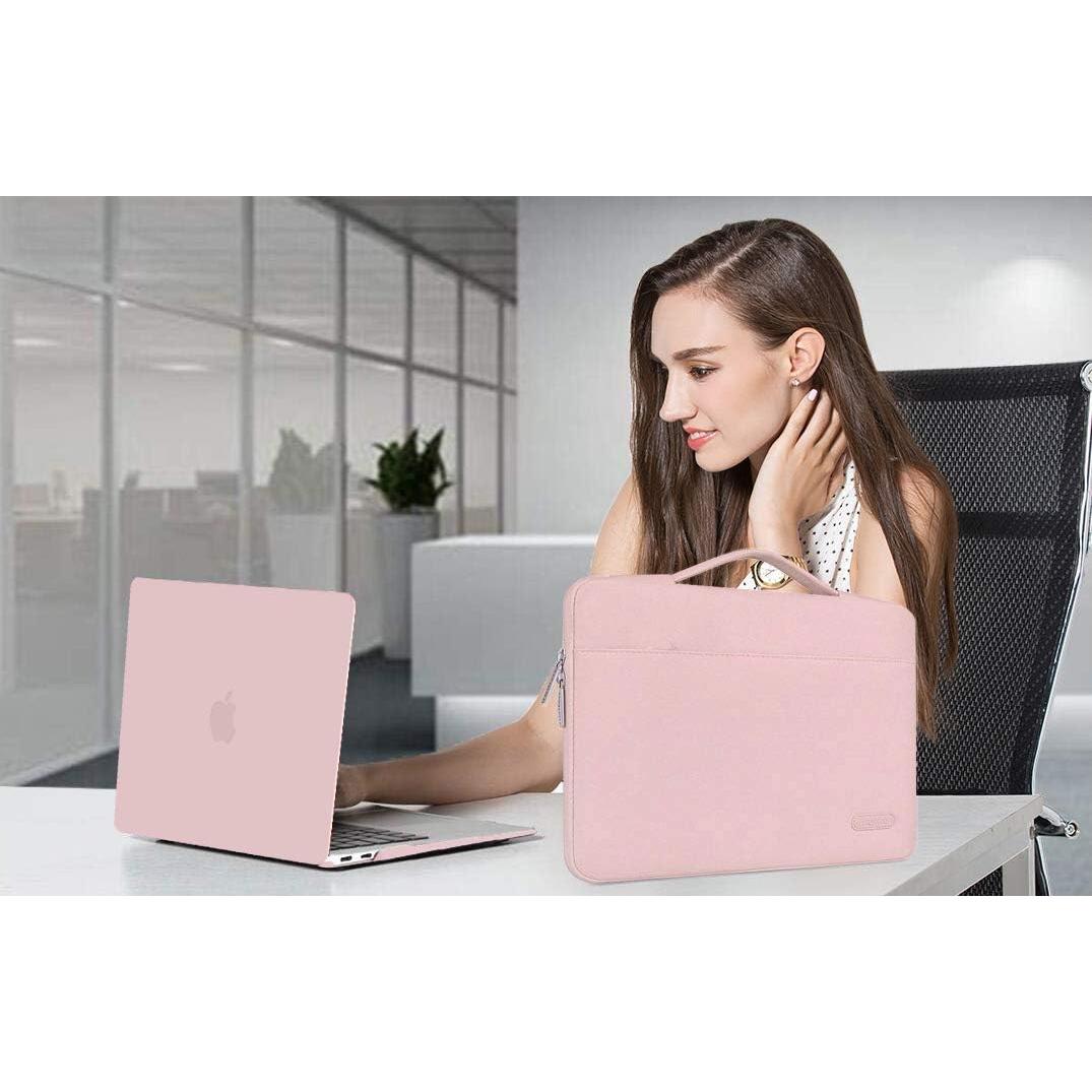 Funda MOSISO para MacBook Air 13" Cuarzo Rosa 5 en 1