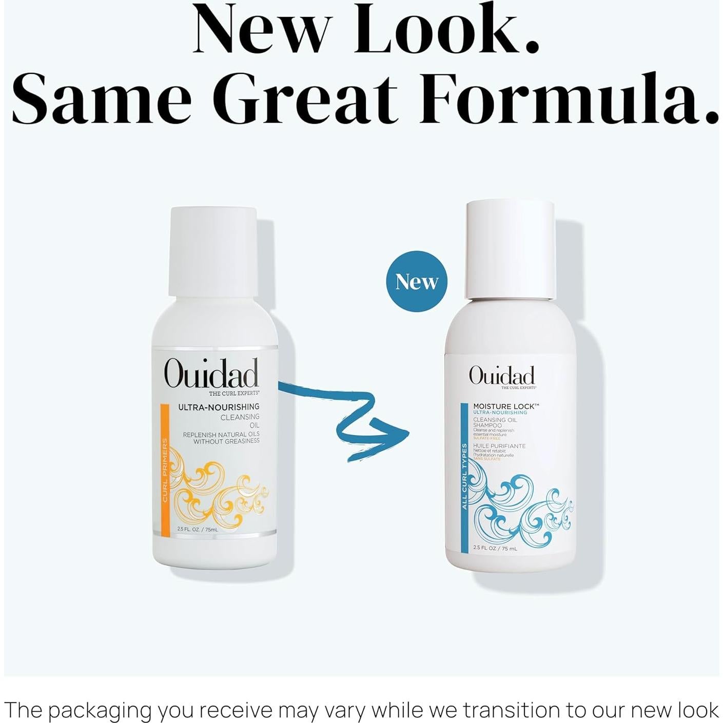 Champú Limpiador Ultra Nutritivo Ouidad 74g para Cabello Rizado