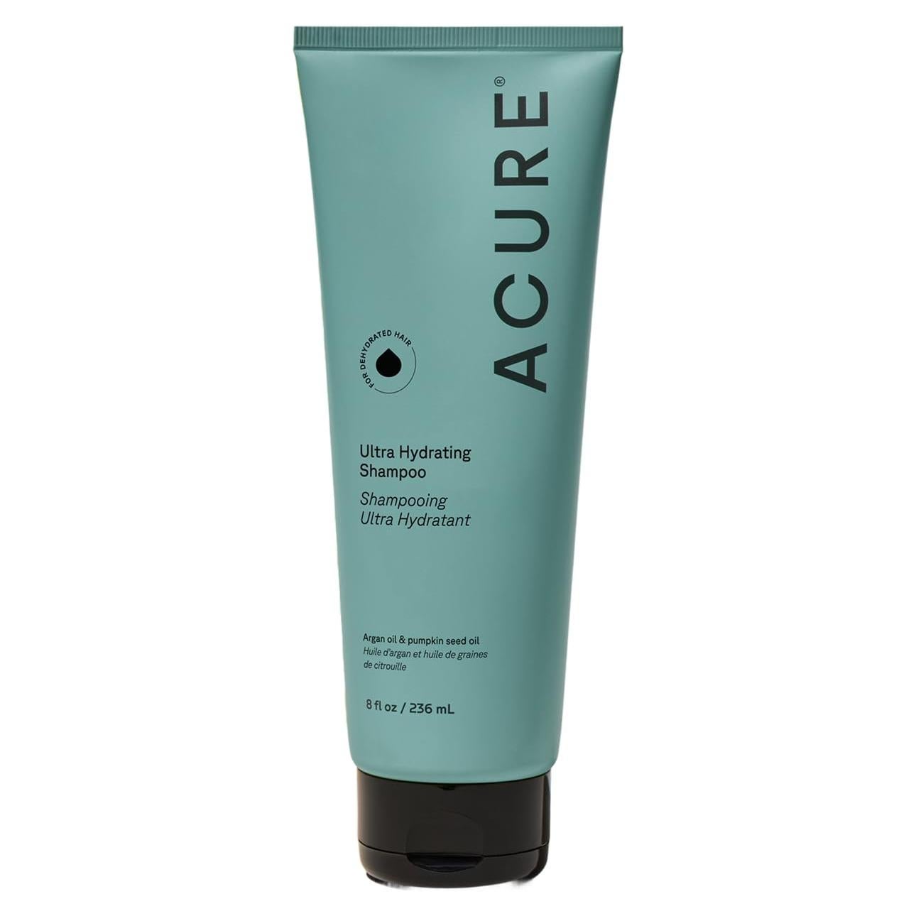 Champú Ultra Hidratante Acure 236 ml - Vegano y Sin Sulfatos