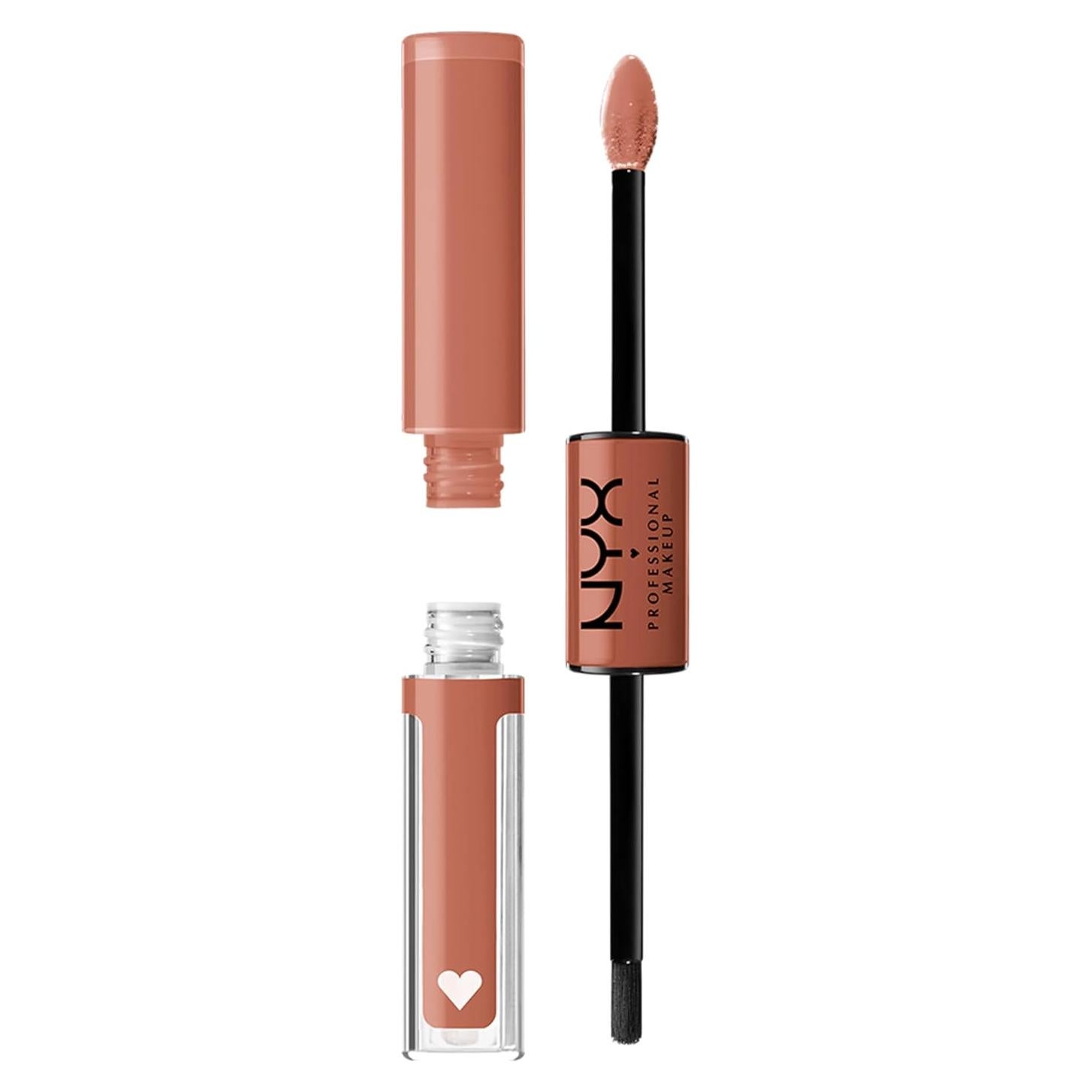 Lápiz Labial Líquido NYX Shine Loud 16h - Goal Crusher Beige