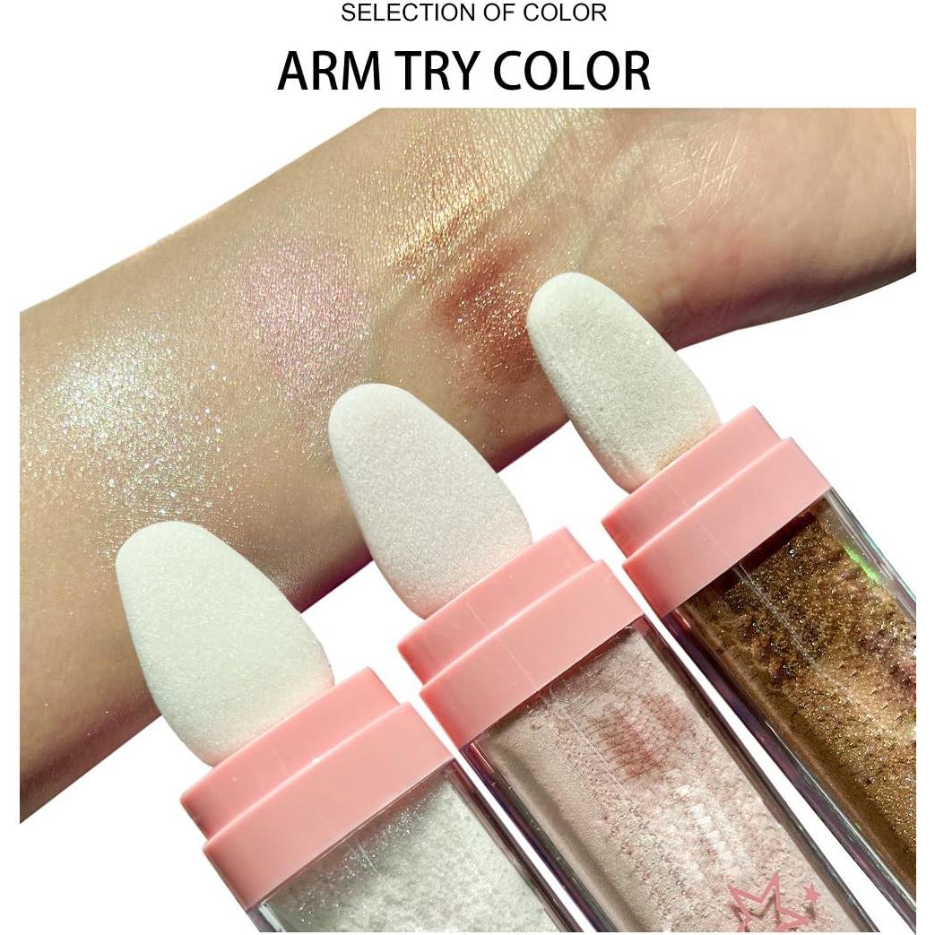 Polvo Iluminador Maquillaje PAQIMAN 40g Rayo de Luna Blanca