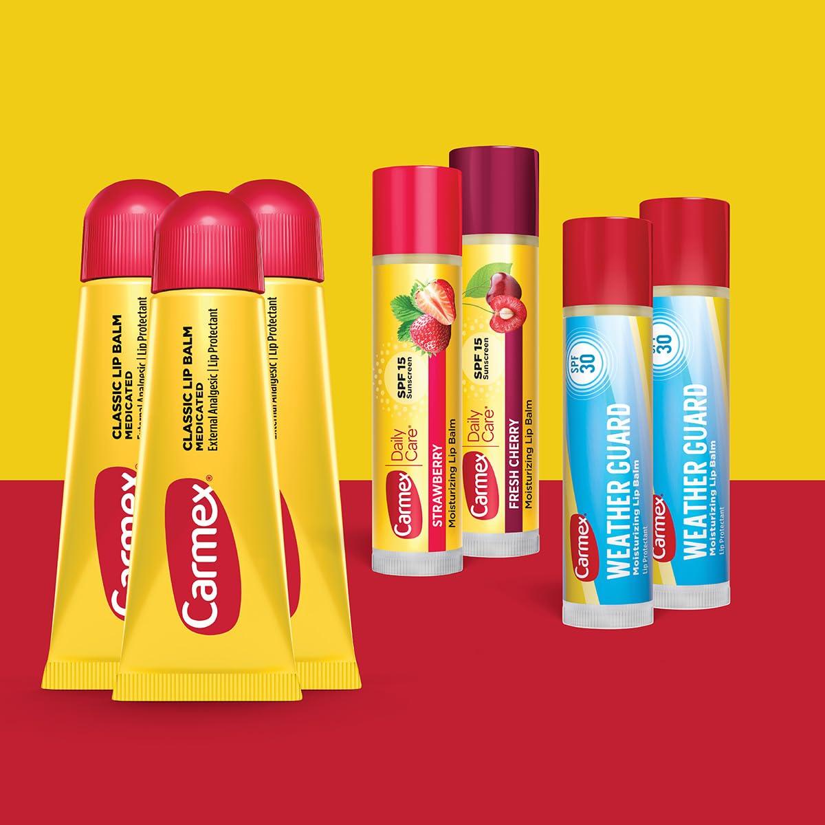 Bálsamo Labial Hidratante Carmex Clásico - 7 Contenidos