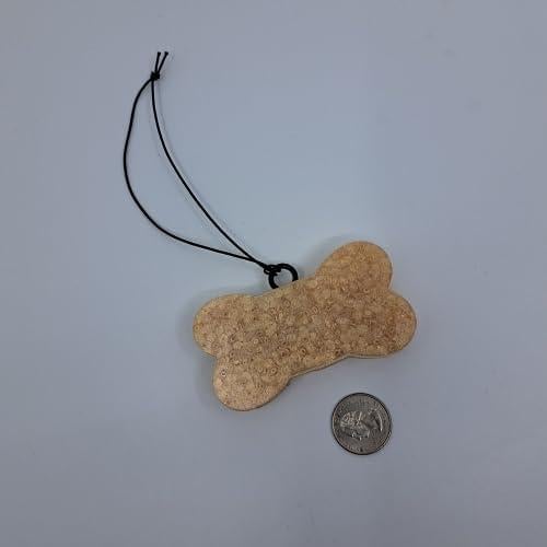 Ambientador de coche Casa de Café - Hueso Duradero 10x5cm