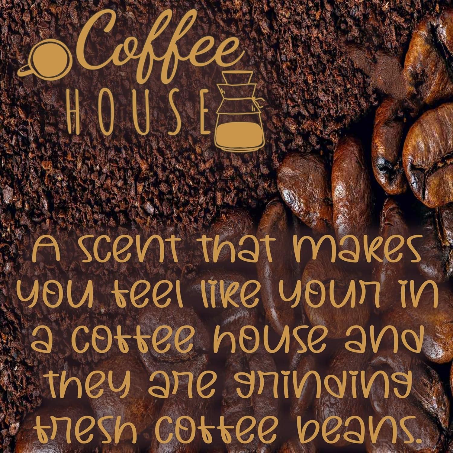 Ambientador de coche Casa de Café - Hueso Duradero 10x5cm