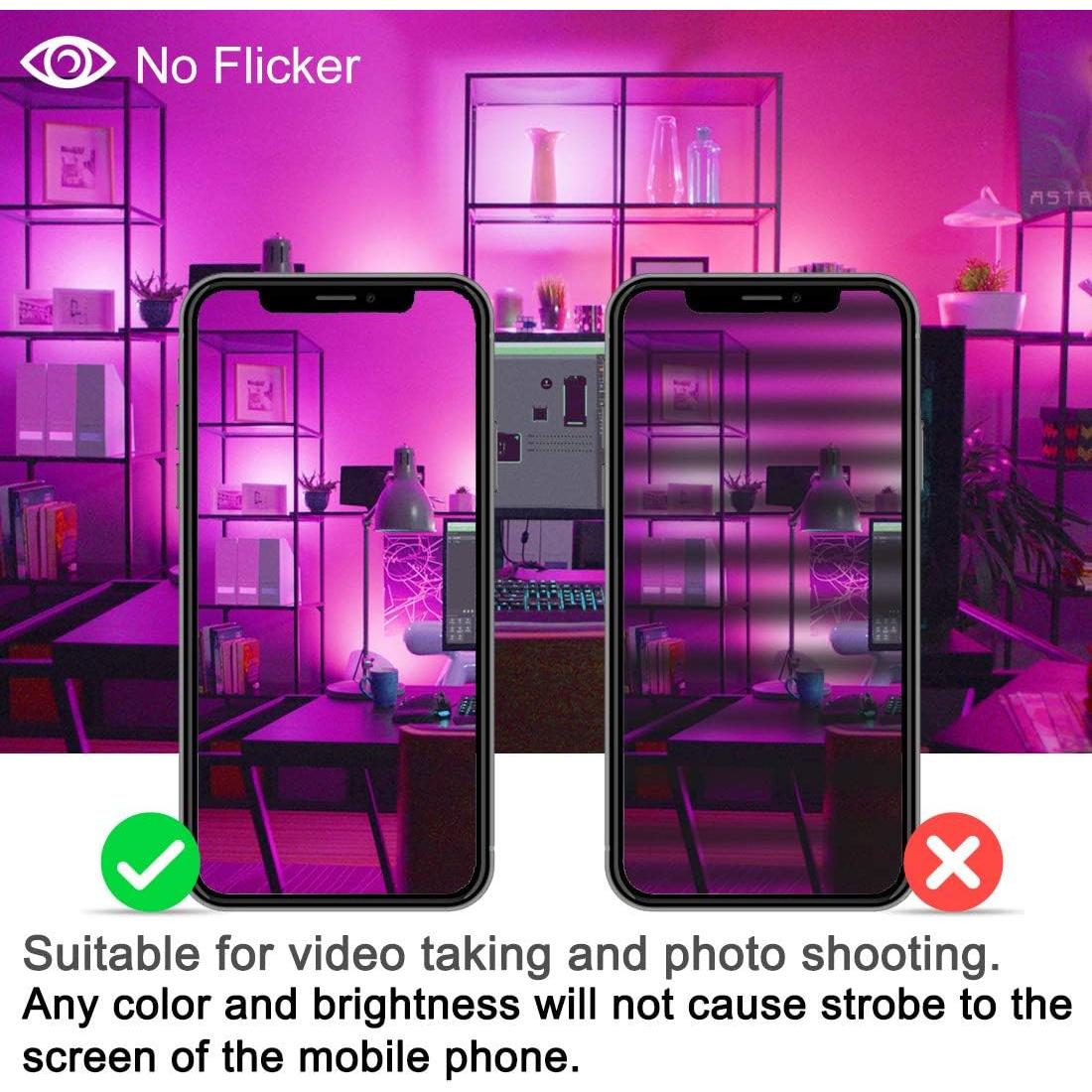 Luz de Inundación LED MELPO 80W RGB Control APP 8000LM