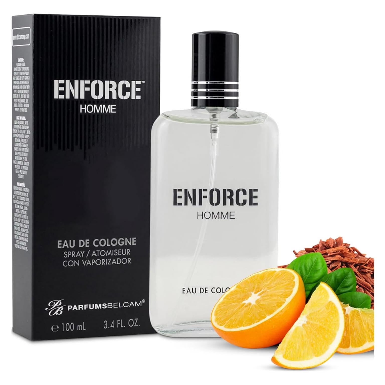 Eau de Toilette Masculino Belcam Enforce Homme 100 ml - Sándalo