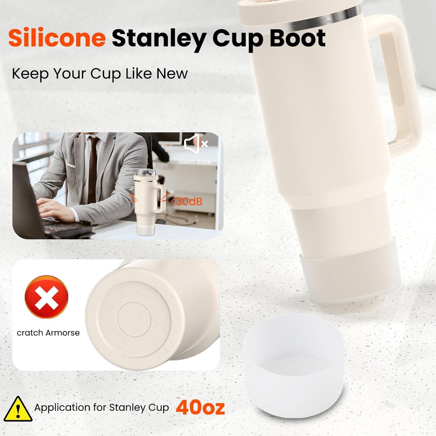 Tapa de Silicona a Prueba de Fugas JHZWD para Stanley 40oz