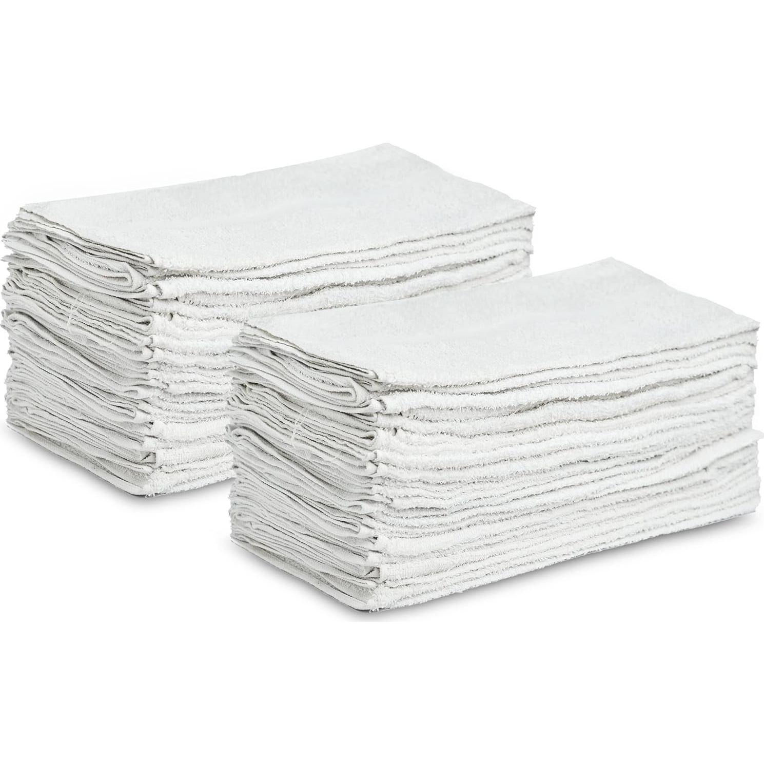 Toallas de Mano de Algodón GOLD TEXTILES 38x63 cm Blancas