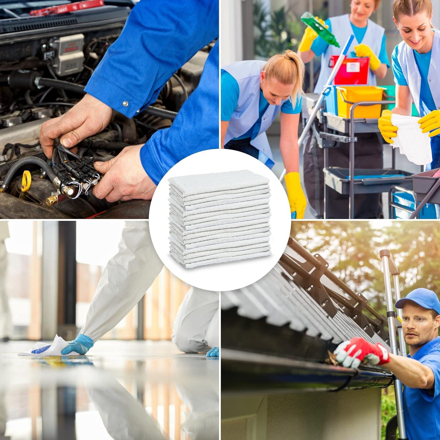 Toallas de Mano de Algodón GOLD TEXTILES 38x63 cm Blancas