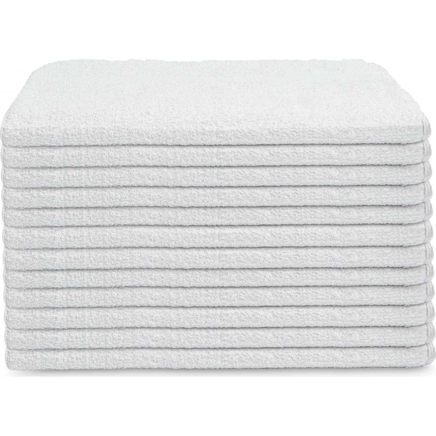 Toallas de Mano de Algodón GOLD TEXTILES 38x63 cm Blancas