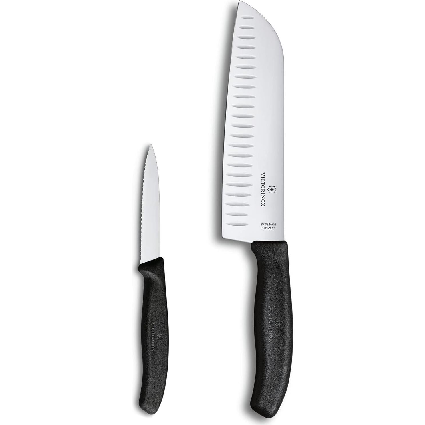 Conjunto de Cuchillos Santoku 2 Piezas Victorinox Swiss Classic