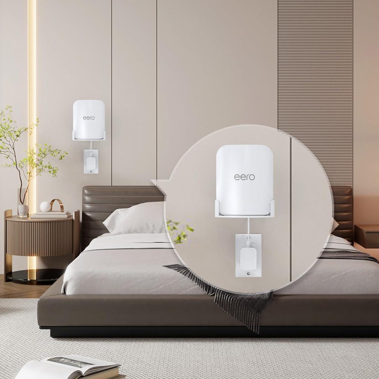 Soporte de Pared QUIDDITY para eero Pro 7 - Blanco