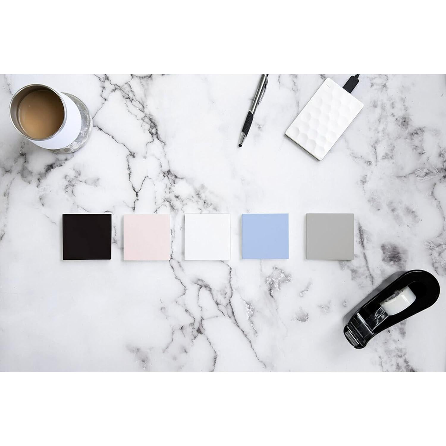 Notas Post-it Súper Adhesivas 5 Blocs 7.6x7.6cm Colores Variados