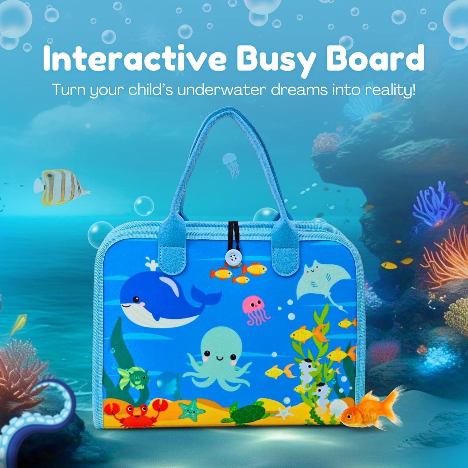 Libro Ocupado Montessori Hebei Fuyang para Niños 1-3 Años