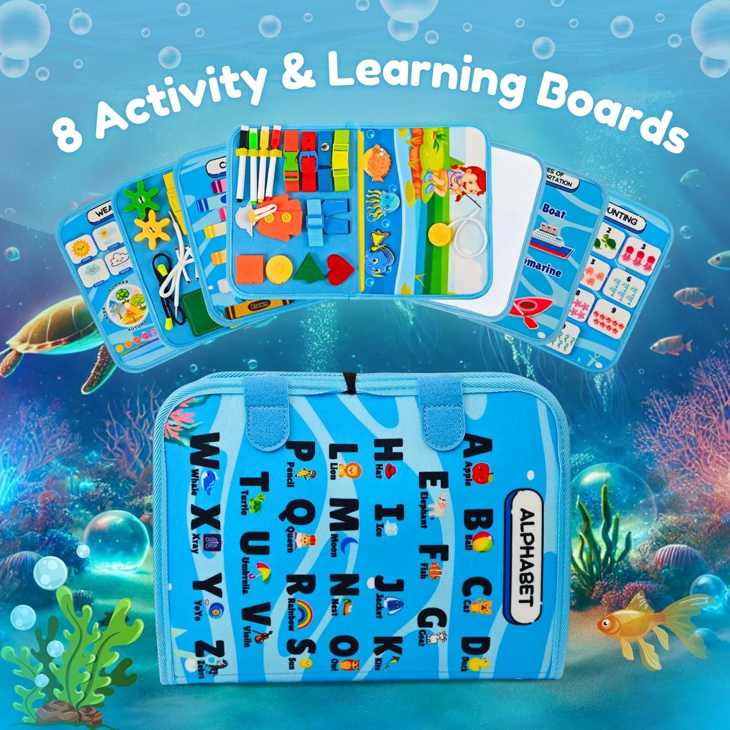 Libro Ocupado Montessori Hebei Fuyang para Niños 1-3 Años