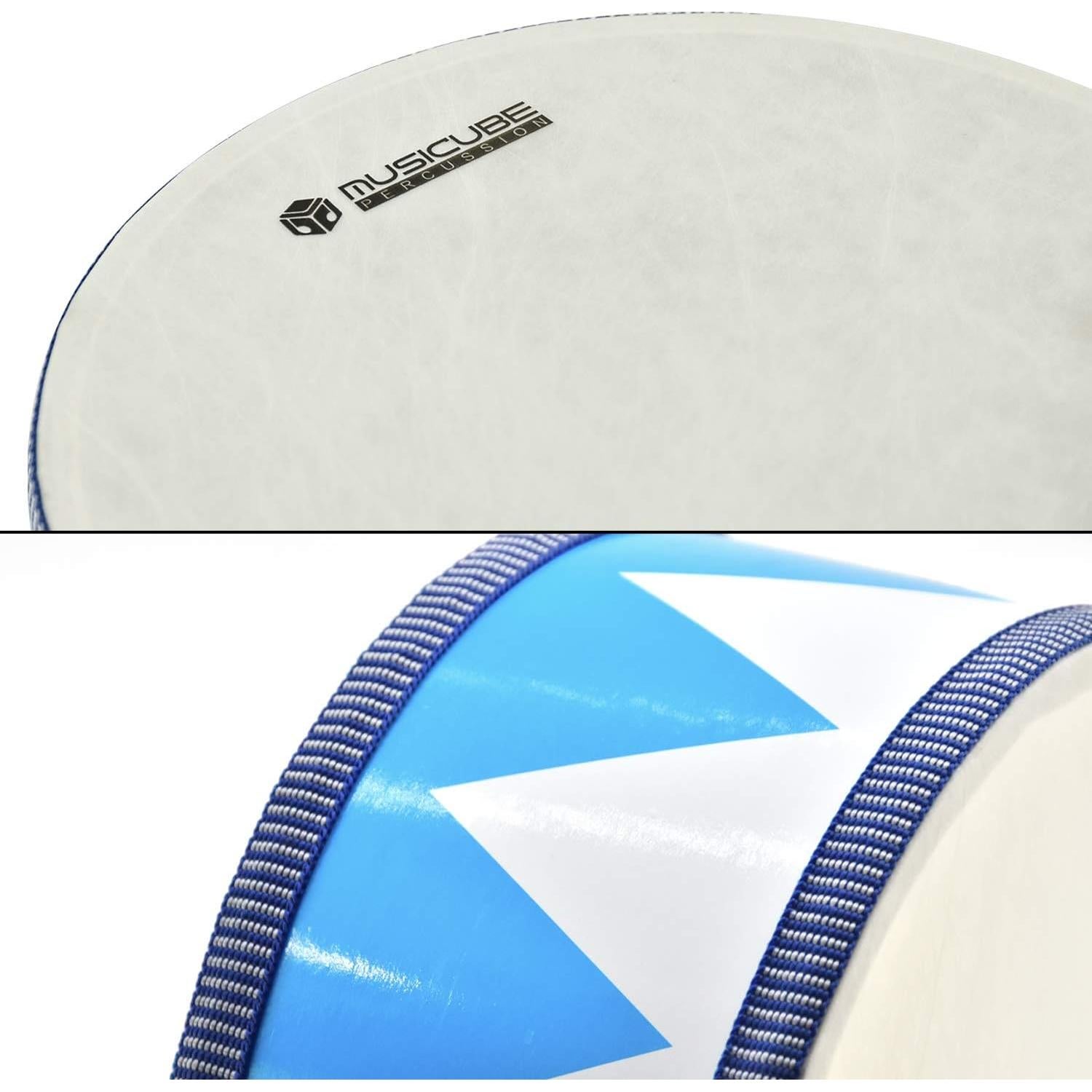 Juego de Tambores para Niños MUSICUBE 20.5 cm Madera Educativo