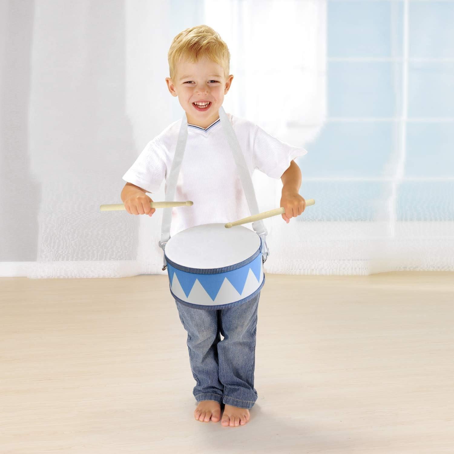 Juego de Tambores para Niños MUSICUBE 20.5 cm Madera Educativo