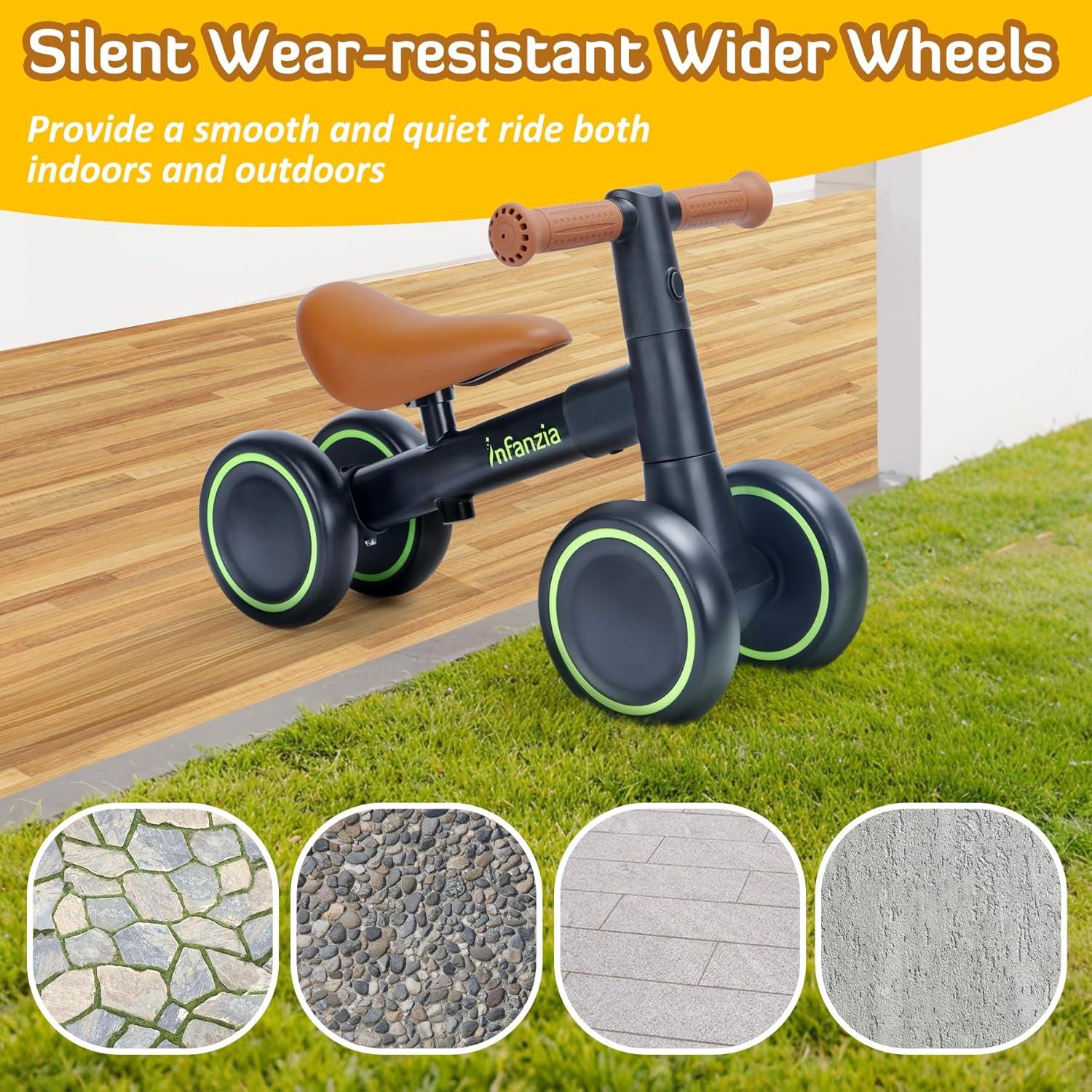 Bicicleta de Equilibrio INFANZIA para Bebés 12-36 Meses