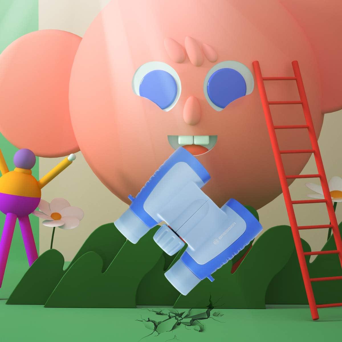 Binoculares Bresser 3x30 para Niños - Alta Resolución Azul