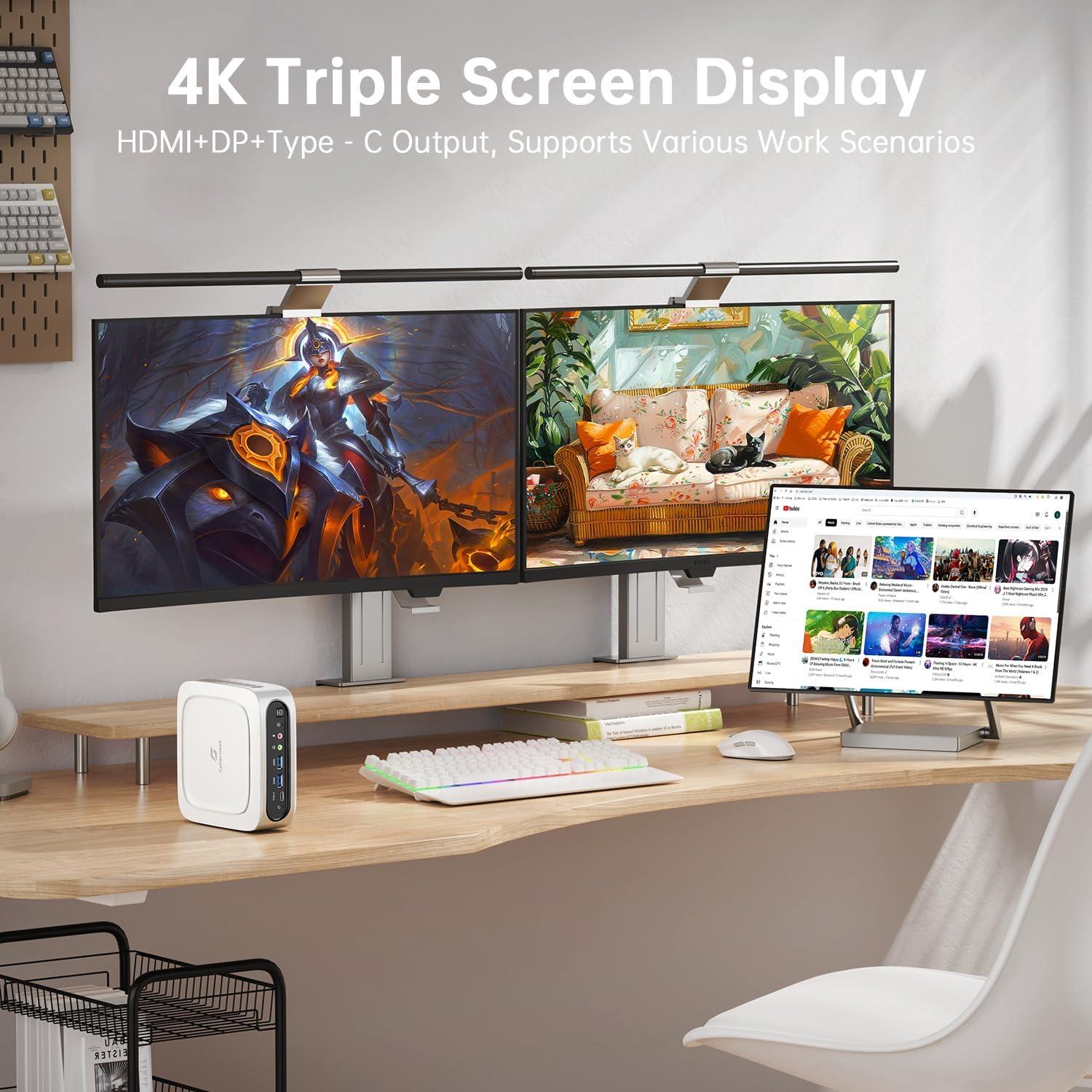 Mini PC Gaming CyberGeek T1 i9-11900H 32GB 1TB SSD 4K