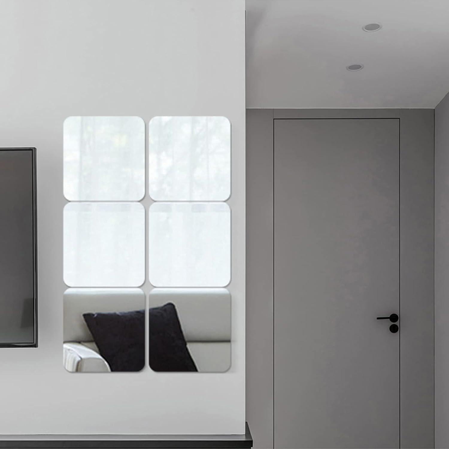 Espejo Acrílico Autoadhesivo iCAGY 20x15 cm Irrompible