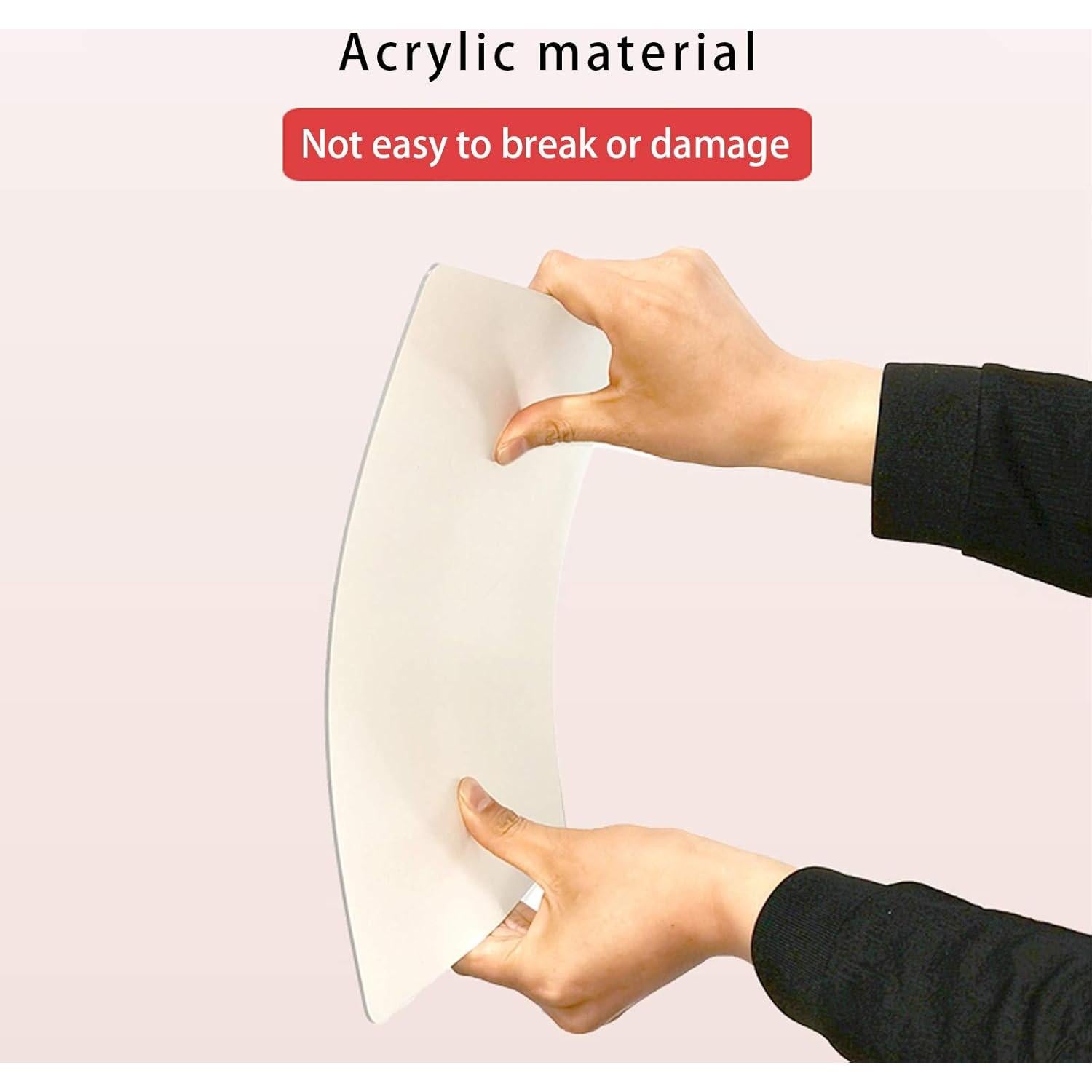 Espejo Acrílico Autoadhesivo iCAGY 20x15 cm Irrompible