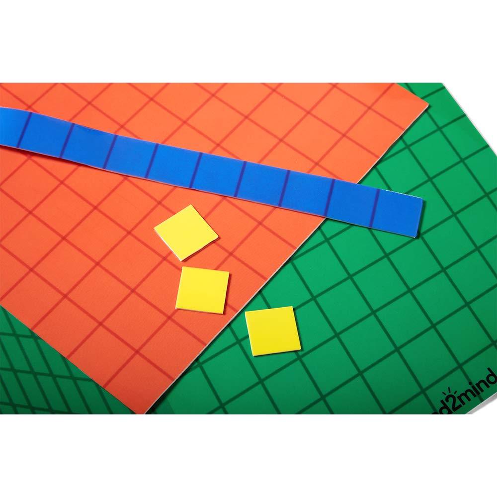 Bloques de Base Diez hand2mind para Educación - 131 Piezas