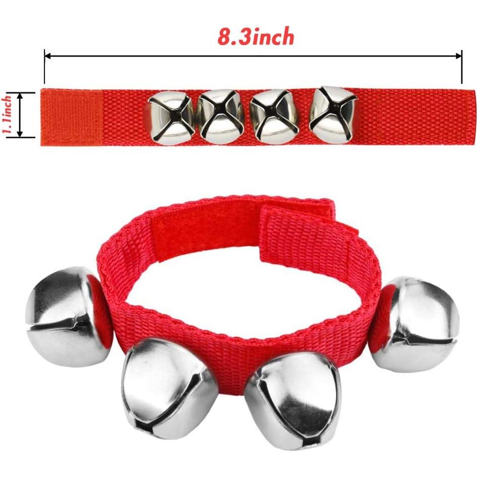 Campanas de Tobillo POPLAY 12 PCS para Niños y Adultos