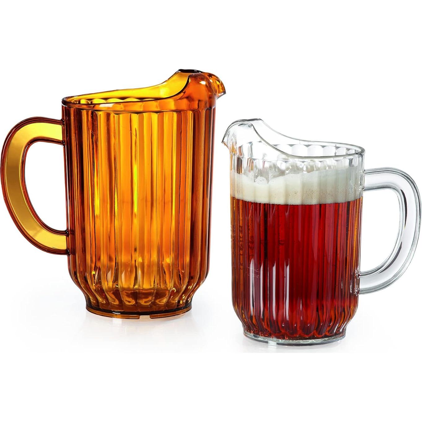 Jarra de Plástico Irrompible G.E.T. 0.95L Clara para Bebidas