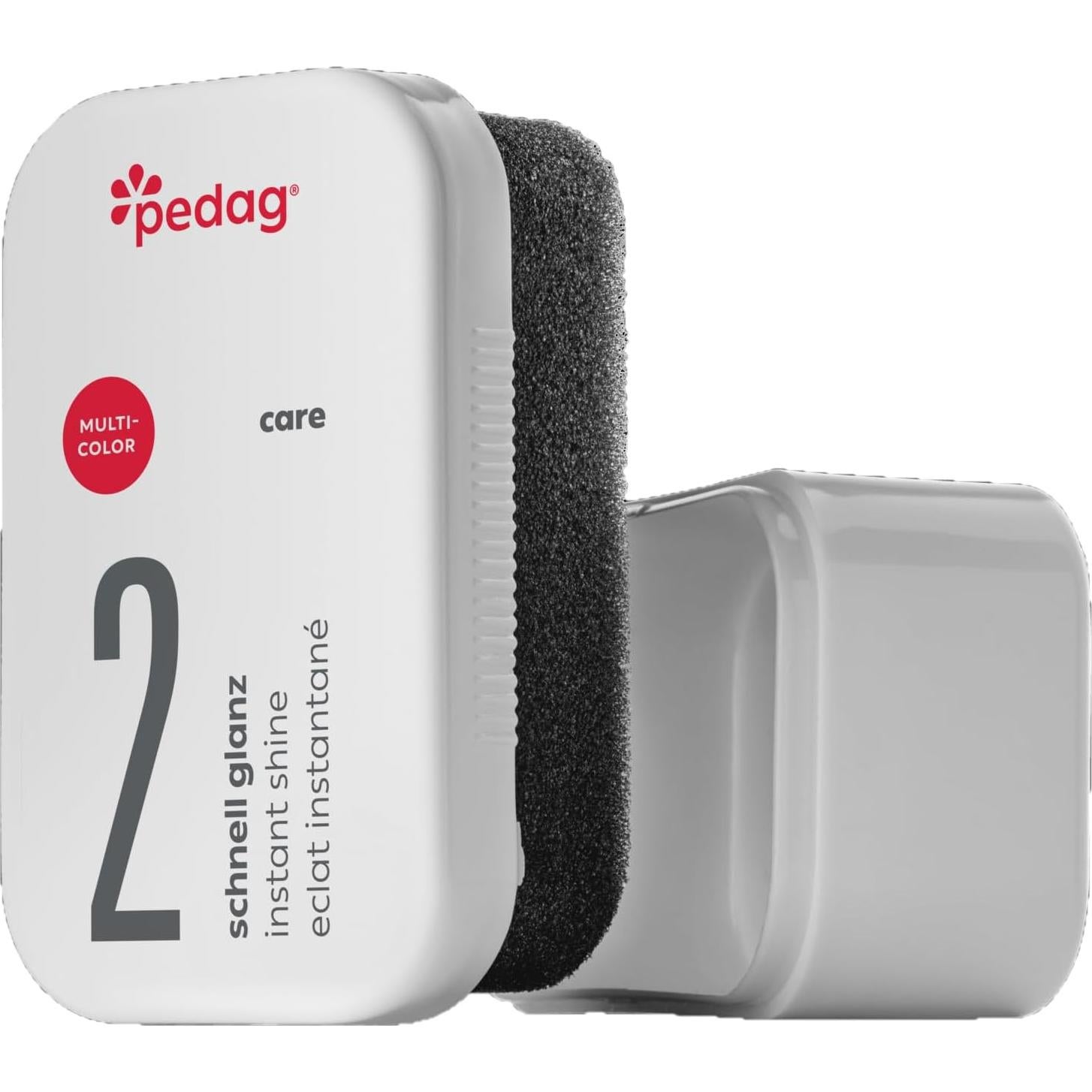 Pedag Shine - Esponja para Brillo de Cuero 4 Paquetes + Paño