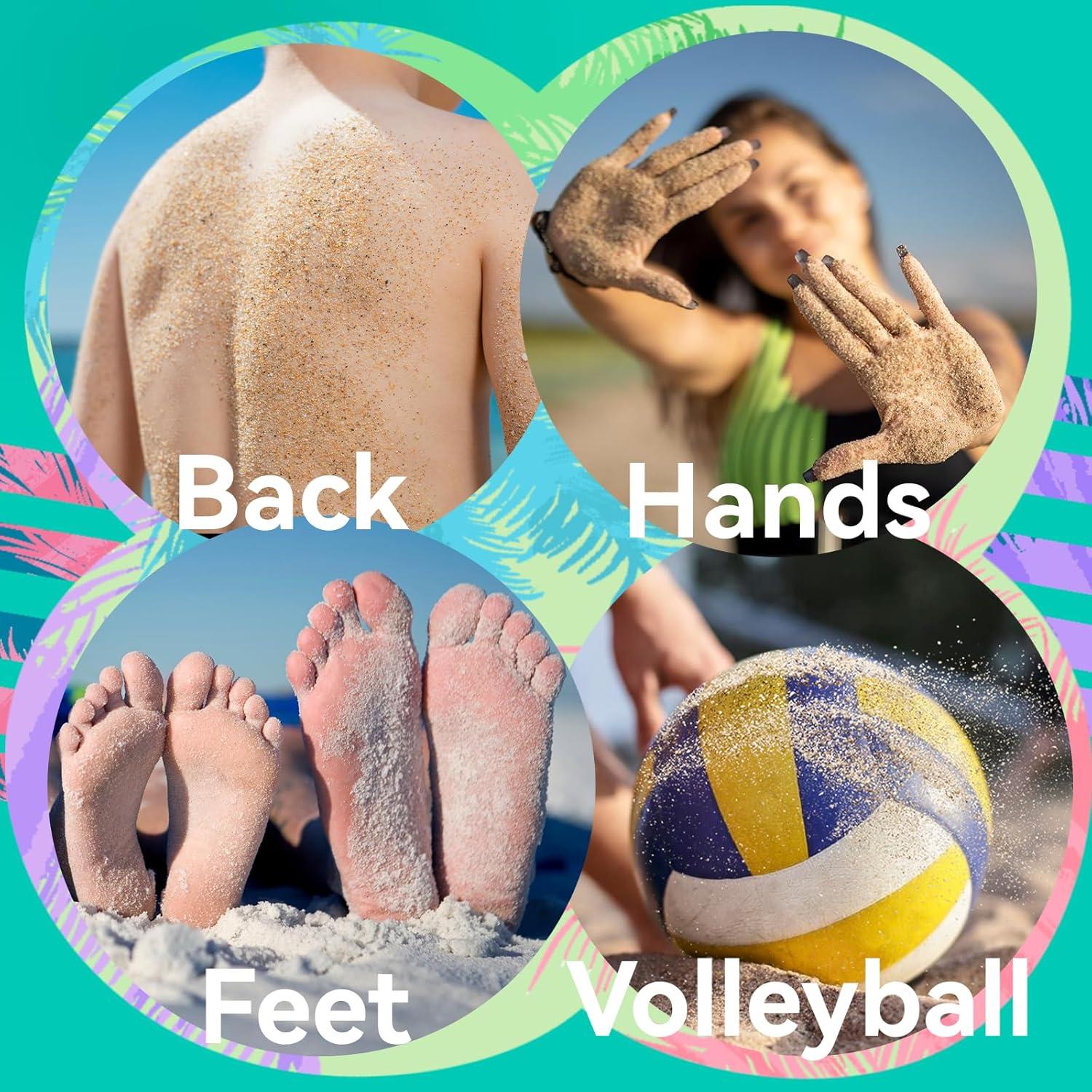 Removedor de Arena de Playa MNZZ - Almidón Natural 1Pcs