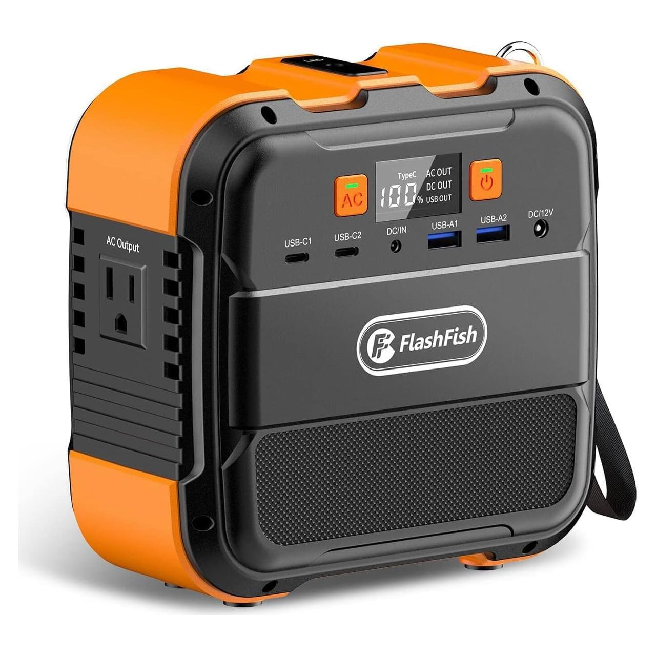 Estación de Energía Portátil Flashfish A101 120W 98Wh con USB
