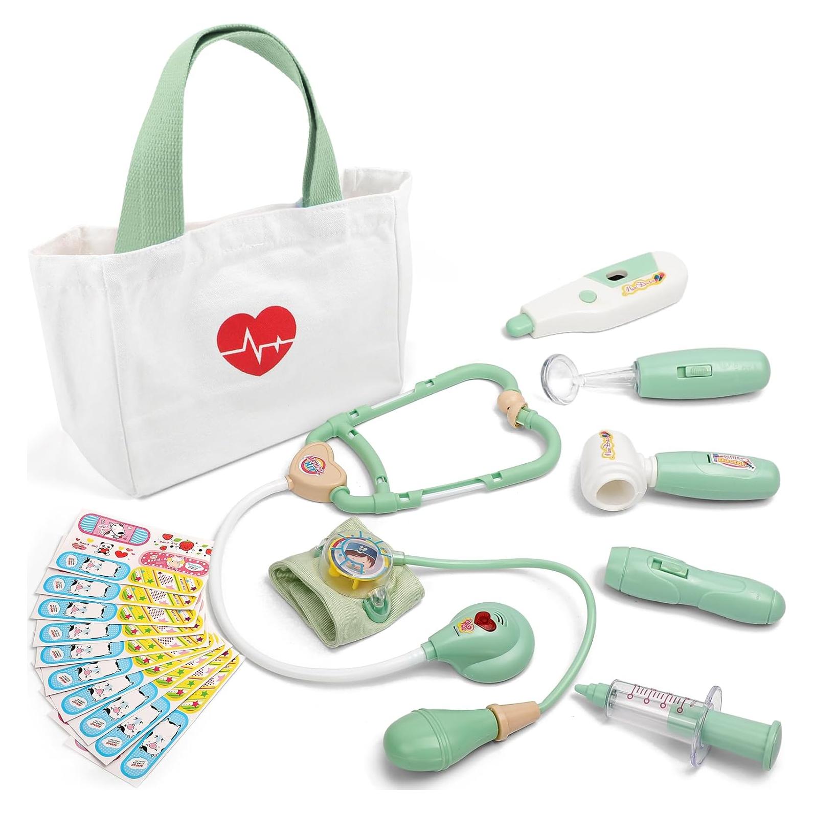Kit de Doctor Liberry para Niños 3-5 Años, 18 Piezas