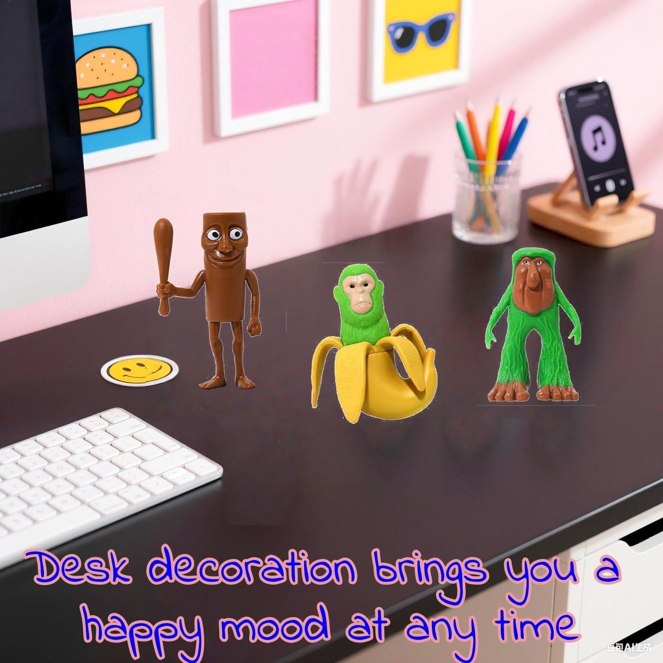 12 Figuras de Acción Brainrot Italianas Coleccionables 5-9 cm