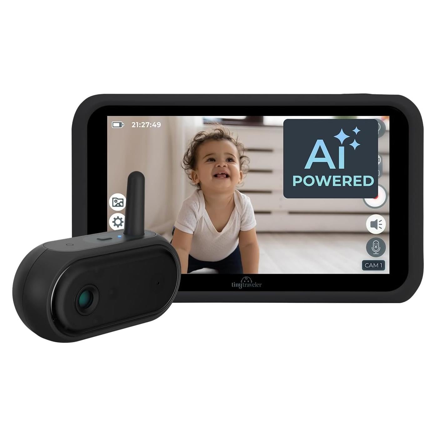 Monitor Inalámbrico para Bebés AI TT006 - Rango 304.8m, HD 1080P