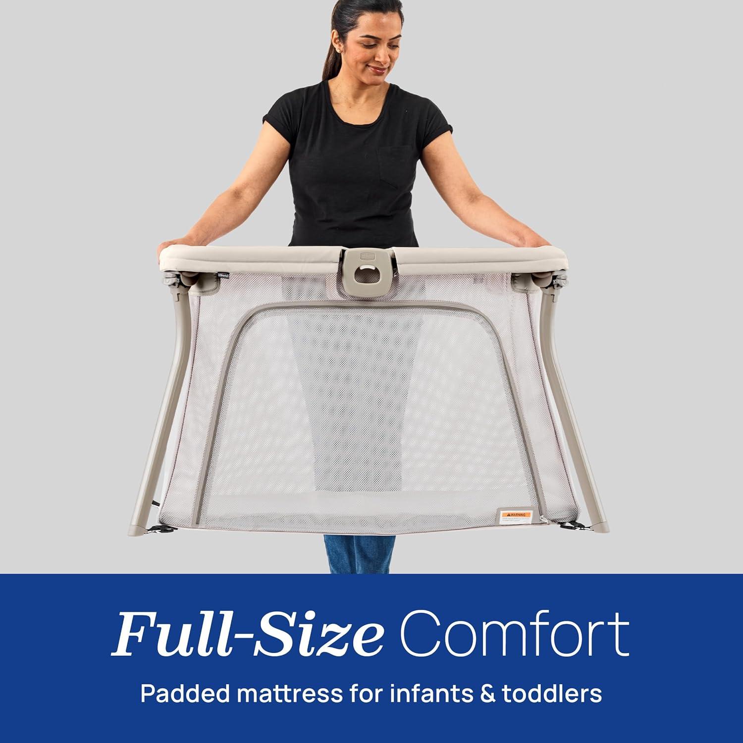 Cuna de Viaje Ligera Chicco Alfa Lite 5.67 kg Plegable Compacta