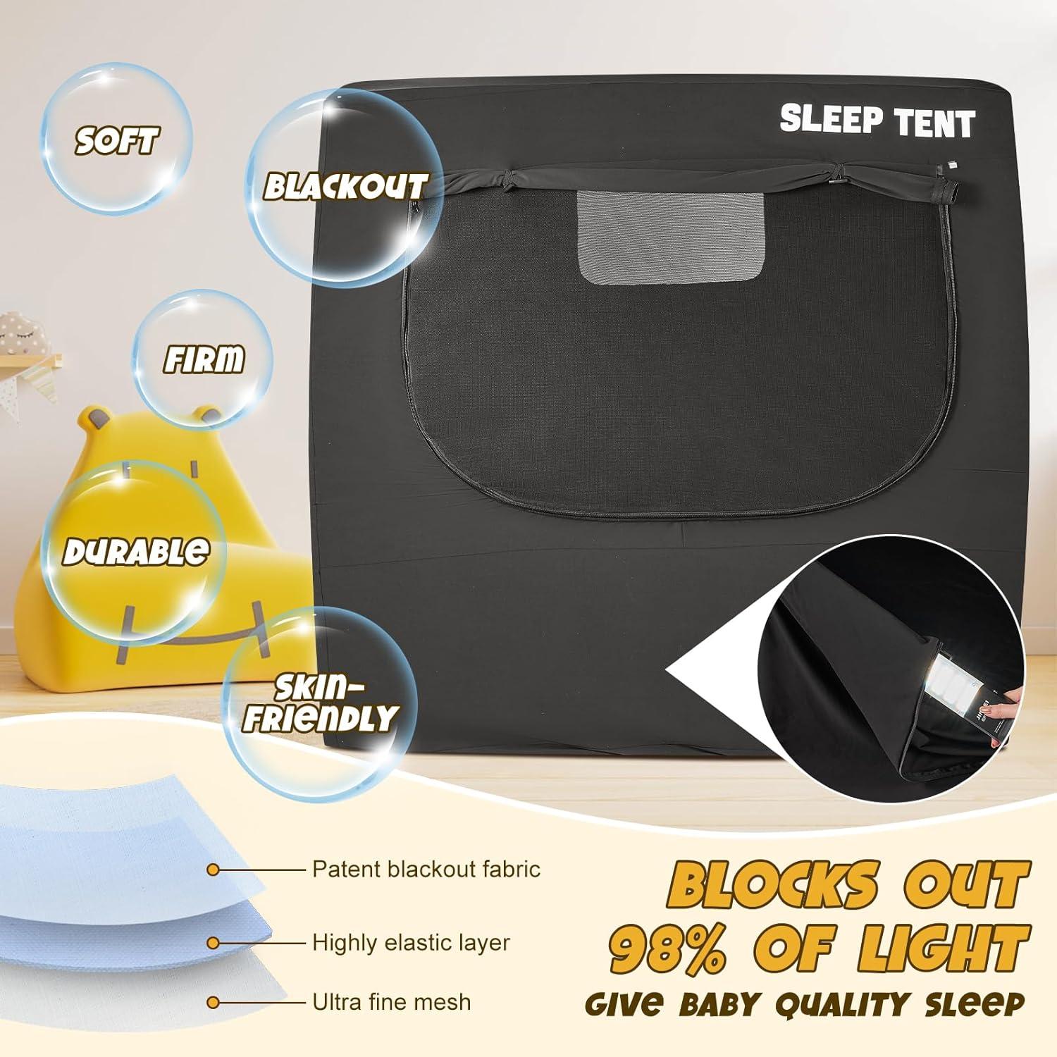 Funda Blackout BORNA para Pack N Play - Tienda de Sueño Bebés