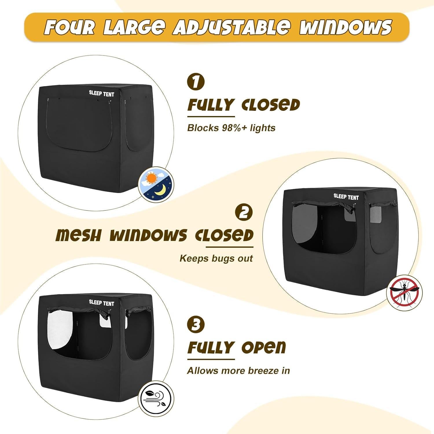 Funda Blackout BORNA para Pack N Play - Tienda de Sueño Bebés