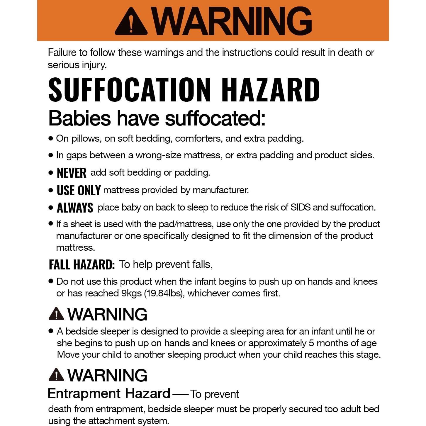 Cuna 3 en 1 Larex para Bebés Ajustable 7 Alturas Gris Oscuro