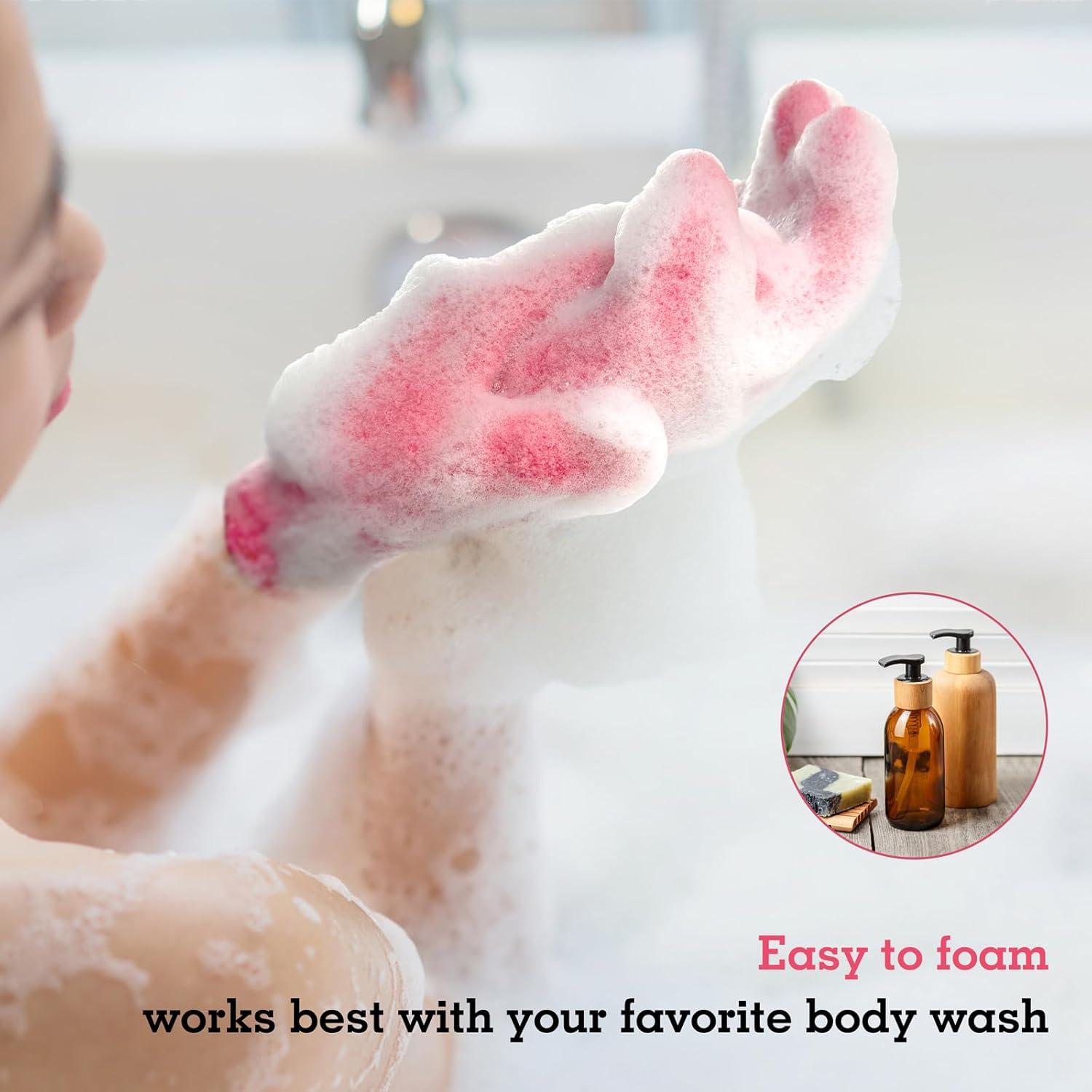 Guantes Exfoliantes Evridwear para Ducha - 1 Par Pesado