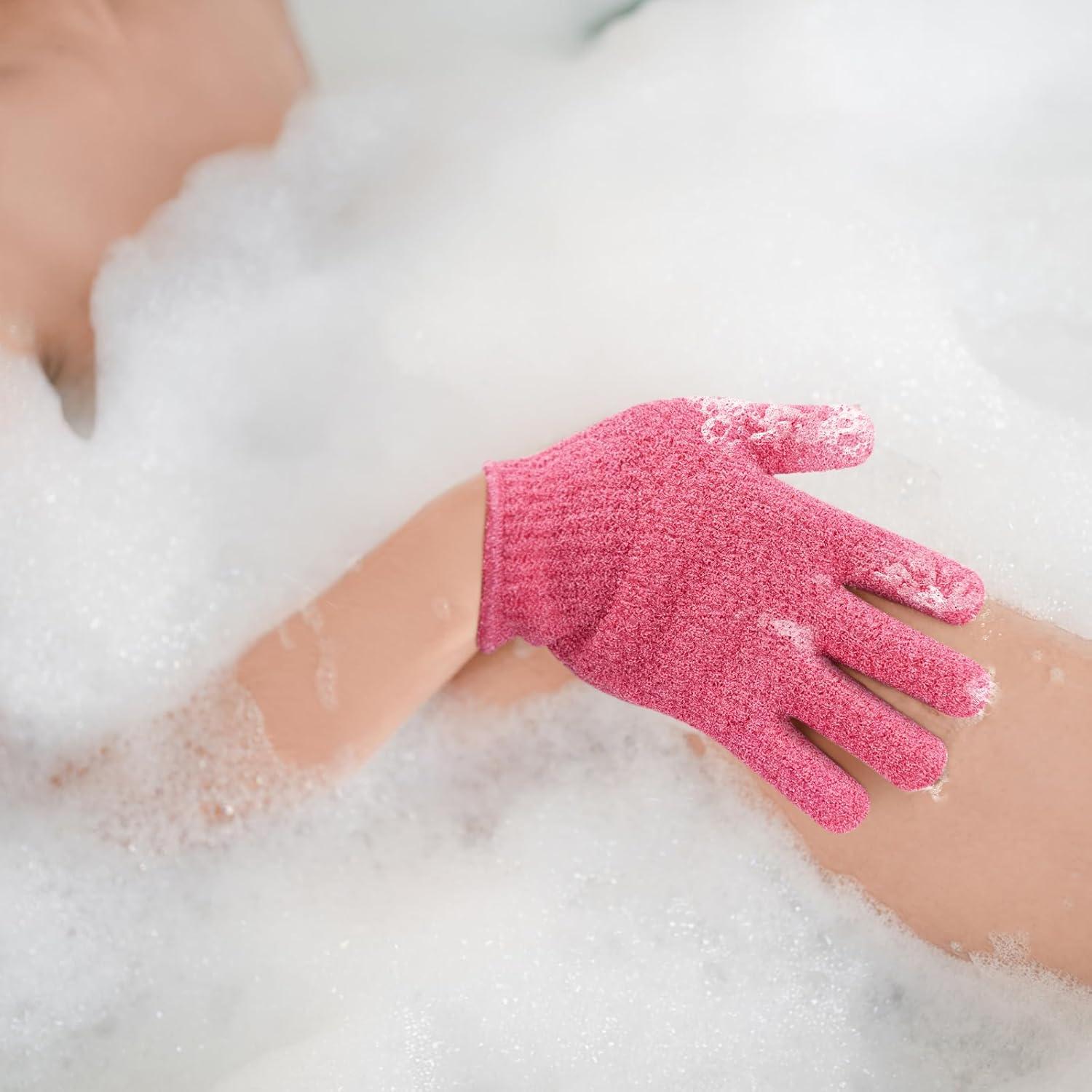 Guantes Exfoliantes Evridwear para Ducha - 1 Par Pesado