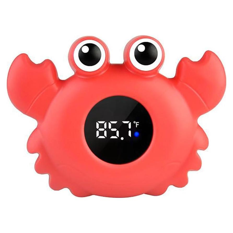 Termómetro de Baño Digital HEVOY Cangrejo Rojo para Bebés