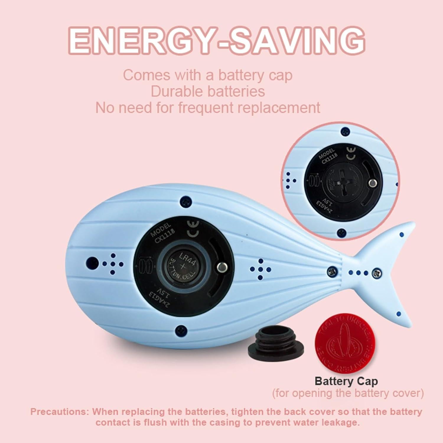 Termómetro de Baño Digital HEVOY Cangrejo Rojo para Bebés