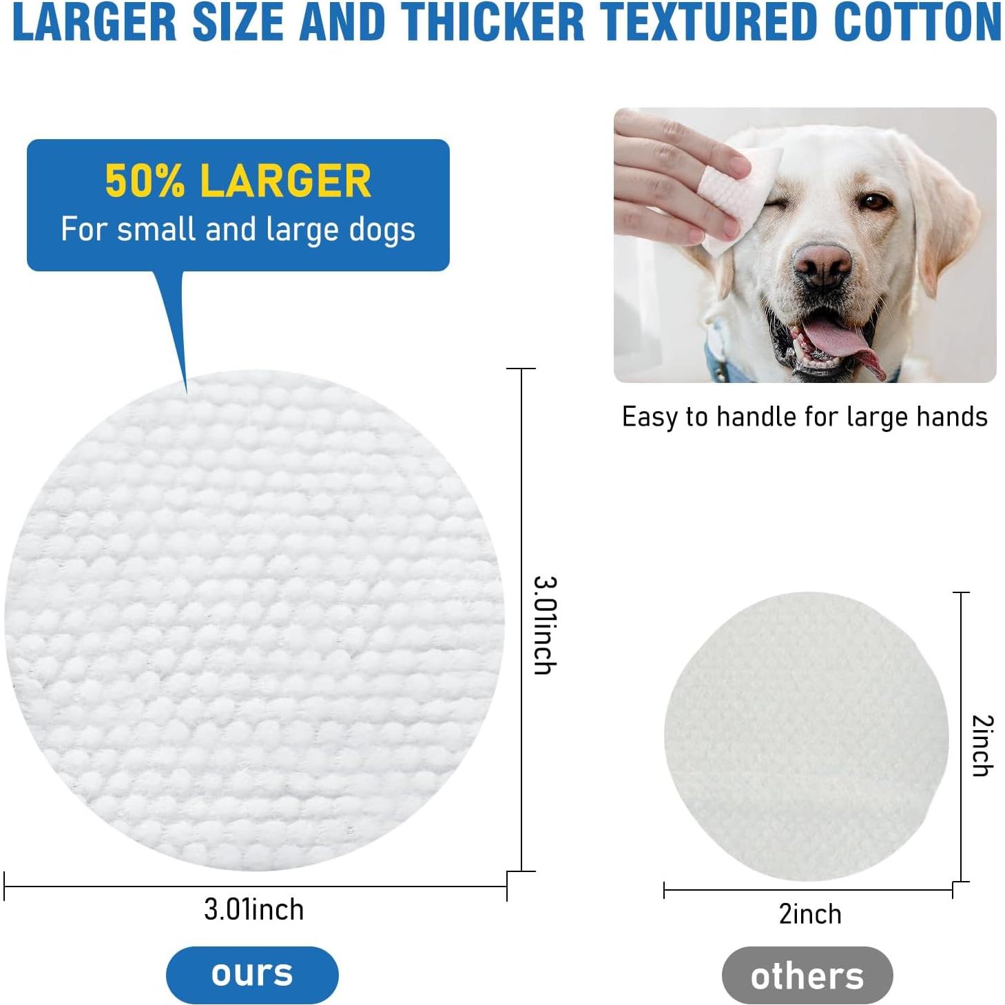 Toallitas para Ojos de Mascotas Kopmath 100 Unidades Aroma Coco