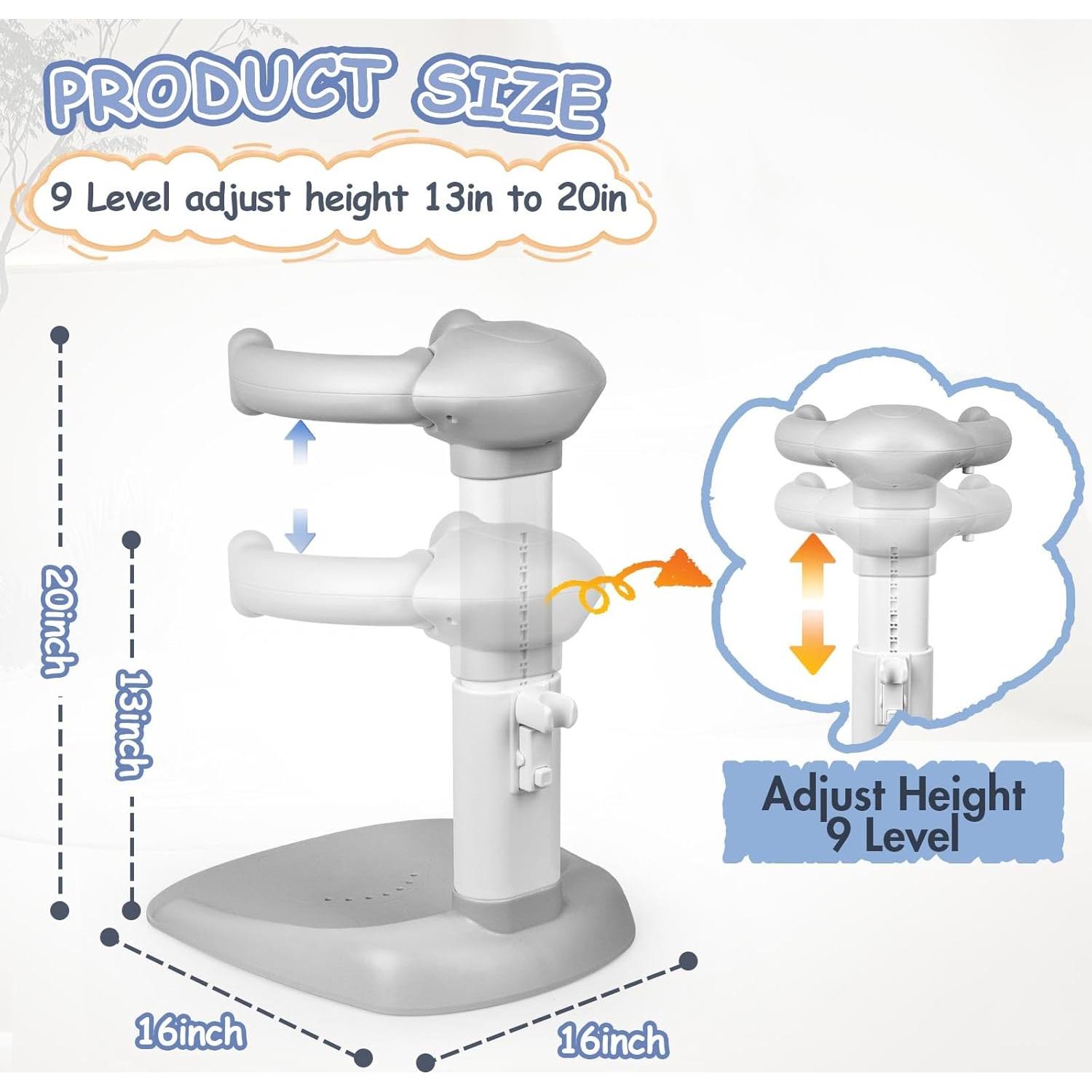 Soporte de Baño Ajustable VIDUTC para Bebés 6-36 Meses